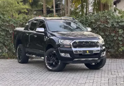 Ford ranger limited 3.2 4x4 cd diesel aut. - preta - 2018/2019
