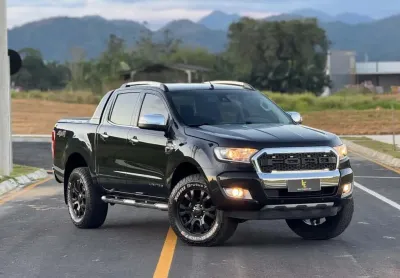 Ford ranger limited 3.2 4x4 cd diesel aut. - preta - 2018/2019