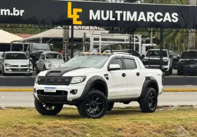 Ford ranger  limited 3.2 4x4 cd diesel aut. - branca - 2014/2015