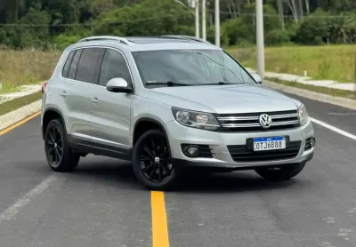 Volkswagen tiguan 2.0 tsi 16v 200cv tiptronic 5p  - prata - 2013/2014