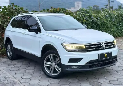 Volkswagen tiguan allspac comf 250 tsi 1.4 flex  - branca - 2019/2019