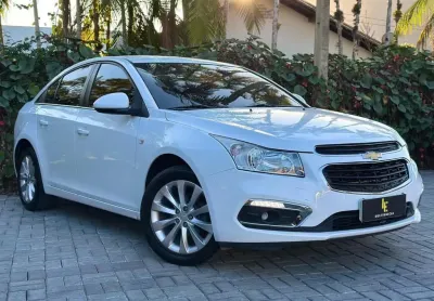 Chevrolet cruze lt 1.8 16v flexpower 4p aut.  - branca - 2015/2016