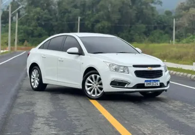 Chevrolet cruze lt 1.8 16v flexpower 4p aut.  - branca - 2015/2016