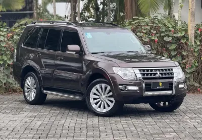 Mitsubishi pajero hpe full 3.2 4x4 t.i.dies. 5p aut  - marrom - 2017/2018