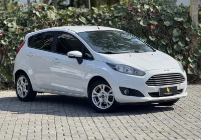 Ford fiesta 1.6 se 16v flex aut. 5p  - branca - 2016/2016