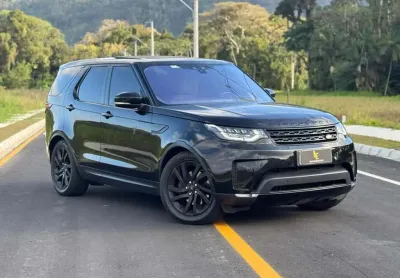 Land rover discovery se 3.0 v6 4x4 td6  diesel aut.  - preta - 2018/2018