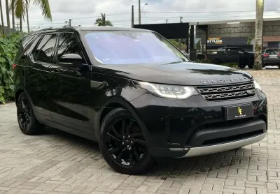 Land rover discovery se 3.0 v6 4x4 td6  diesel aut.  - preta - 2018/2018