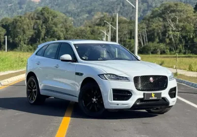 Jaguar f-pace 2.0 r-sport 250cv aut.  - branca - 2017/2018
