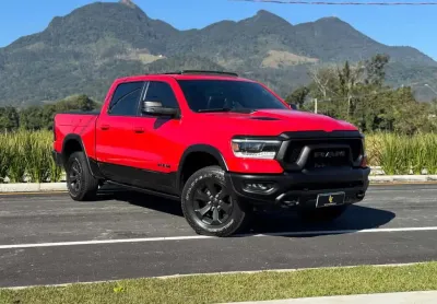 Ram 1500 rebel 5.7 hemi cd v8 4x4 aut.  - vermelha - 2022/2022