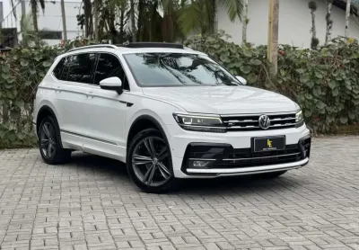 Volkswagen tiguan allspac r-line 350 tsi 2.0 4x4  - branca - 2020/2020