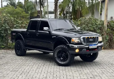 Ford ranger xlt 3.0 pse 163cv 4x4 cd tb dies.  - preta - 2008/2008