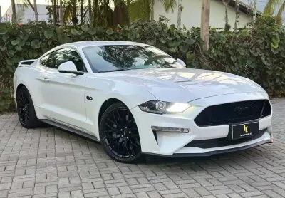 Ford mustang gt premium 5.0 v8  - branca - 2018/2018
