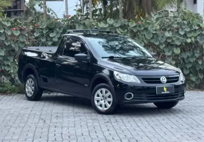 Volkswagen saveiro trend 1.6 mi total flex 8v  - preta - 2012/2013