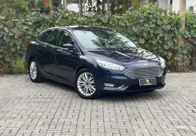 Ford focus fastback se/se plus 2.0 flex aut.  - azul - 2015/2016