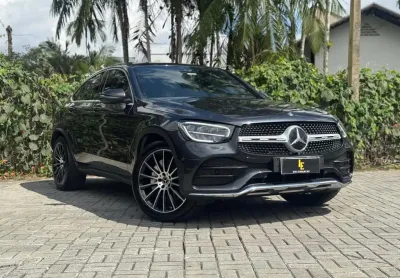 Mercedes-benz glc 300 coupe 4matic 2.0 tb 16v aut.  - cinza - 2020/2020