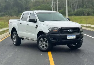 Ford ranger xl 2.2 4x4 cd diesel mec.  - branca - 2019/2020