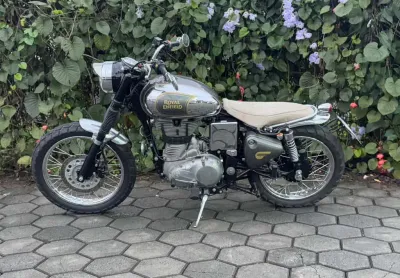 Royal enfield bullet 500  - cinza - 2017/2017