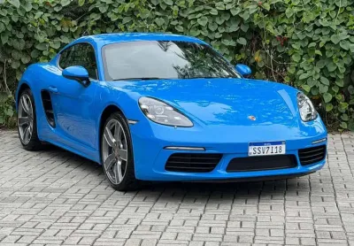Porsche 718 cayman 2.0 300cv  - azul - 2023/2024