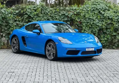 Porsche 718 cayman 2.0 300cv  - azul - 2023/2024