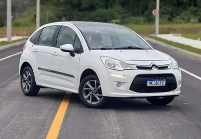 Citroën c3 tendance 1.5 flex  - branca - 2012/2013