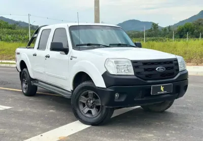 Ford ranger xlt 3.0 pse 163cv 4x4 cd tb dies.  - branca - 2011/2012