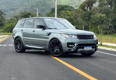 Land rover range rover sport sport 3.0 hse - cinza - 2014/2014