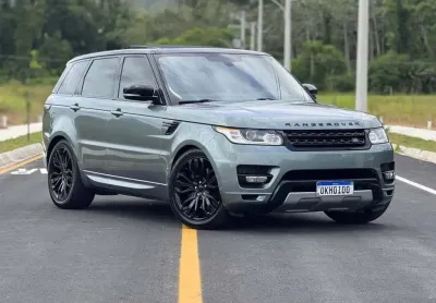 Land rover range rover sport sport 3.0 hse - cinza - 2014/2014