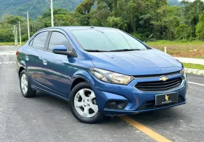 Chevrolet prisma sed. lt 1.4 8v flexpower 4p  - azul - 2018/2019