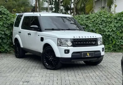 Land rover discovery se 3.0 sdv6 - branca - 2015/2016