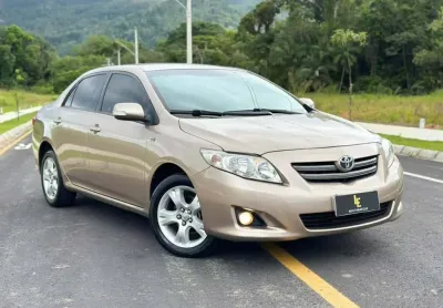 Toyota corolla xei 1.8/1.8 flex 16v aut.  - bege - 2008/2009