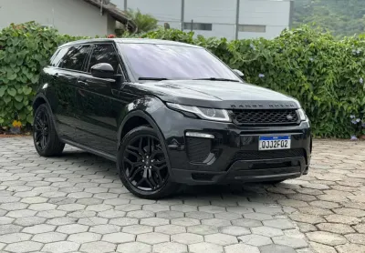Land rover range rover evoque dynamique hse - preta - 2017/2017