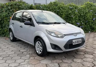 Ford Fiesta 1.0 8V Flex/Class 1.0 8V Flex 5p  - Prata - 2011/2012