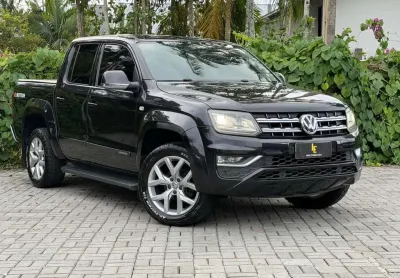 Volkswagen amarok high.cd 2.0 16v tdi 4x4 dies. aut  - preta - 2016/2017