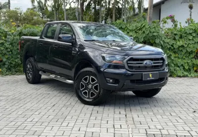 Ford ranger xls 2.2 4x4 aut - preta - 2020/2021