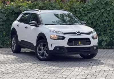 Citroën c4 cactus 1.6 feel buss aut - branca - 2020/2021