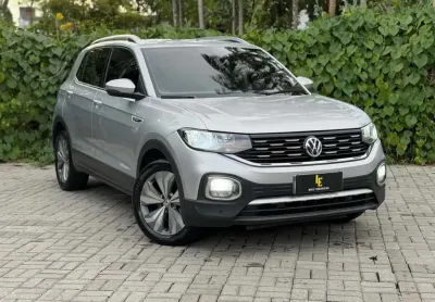 Volkswagen T-Cross Highline 1.4 Tsi - Prata - 2019/2020