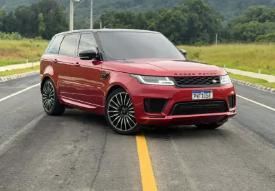 Land Rover Range Rover Sport SE 3.0 TDV6  - Vermelha - 2016/2016