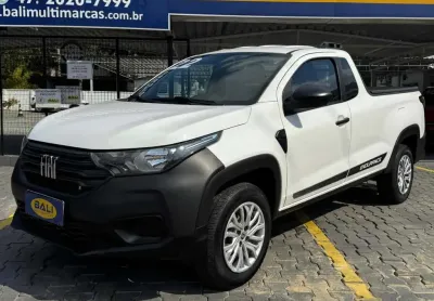 Fiat strada endurance 1.4 flex 8v cs plus  - branca - 2022/2022