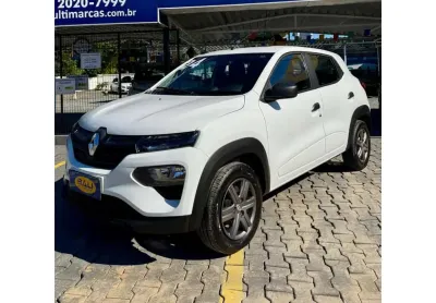 Renault kwid zen 1.0 flex 12v 5p mec.  - branca - 2023/2024