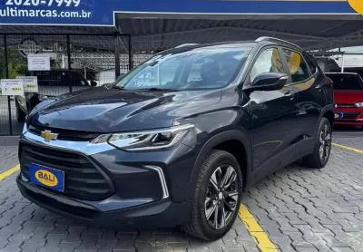 Chevrolet tracker premier 1.2 turbo 12v flex aut.  - cinza - 2023/2024