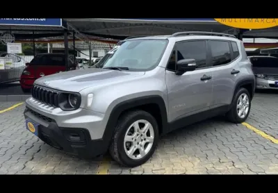 Jeep renegade sport t270 1.3 tb 4x2 flex aut. - prata - 2022/2022