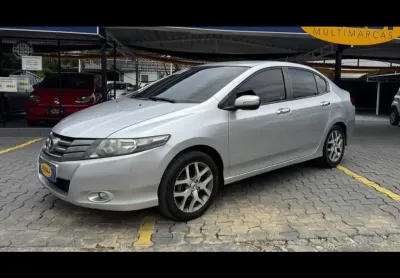 Honda city sedan ex 1.5 flex 16v 4p aut.  - prata - 2011/2011