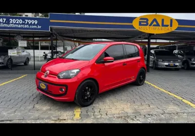 Volkswagen up move 1.0 tsi total flex 12v 5p - vermelha - 2017/2017
