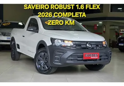 Volkswagen saveiro 2026 1.6 msi robust cs 16v flex 2p manual