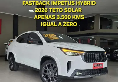 Fiat fastback 2026 1.0 turbo 200 hybrid impetus cvt