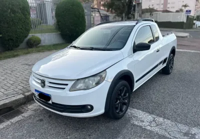 45.900,00 / saveiro ce trooper 1.6 2013 branco completa