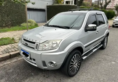 33.900,00 / ecosport xls 2.0 2009 prata - automatica - completa 