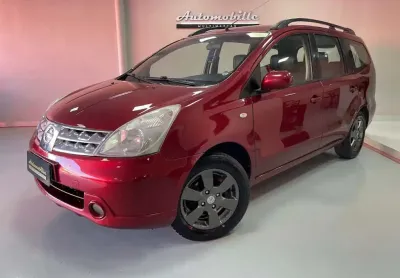 Nissan livina grand sl 1.8 16v flex fuel aut.