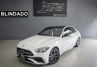 Mercedes-benz C 300 2024 2.0 eq boost híbrido amg line 9g-tronic