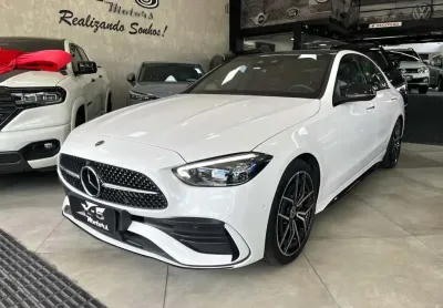 Mercedes-benz C 300 2024 2.0 eq boost híbrido amg line 9g-tronic